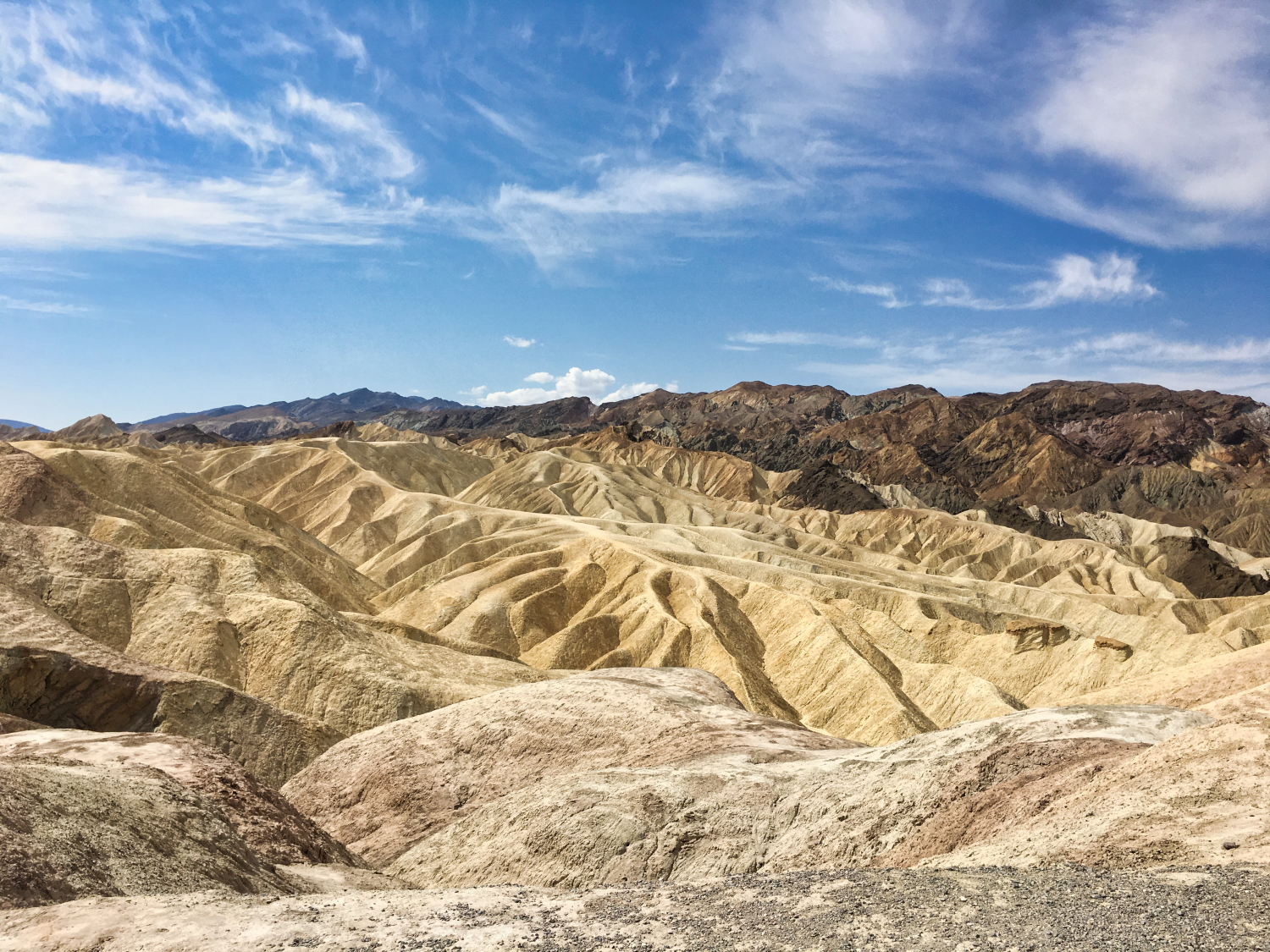 Zabriskie Point Death Valley Sightseeing Day Trip