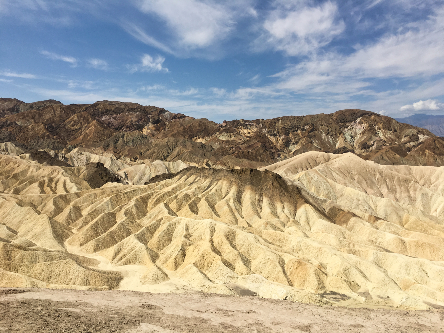 Zabriskie Point Death Valley Sightseeing Day tour