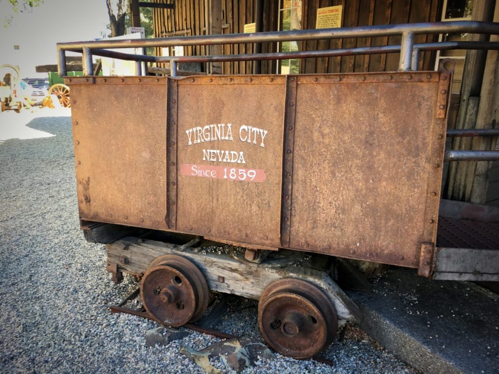 virginia city nevada since 1859 mining wagon